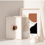 Load image into Gallery viewer, Abstract Afro Comb Print Akua Home