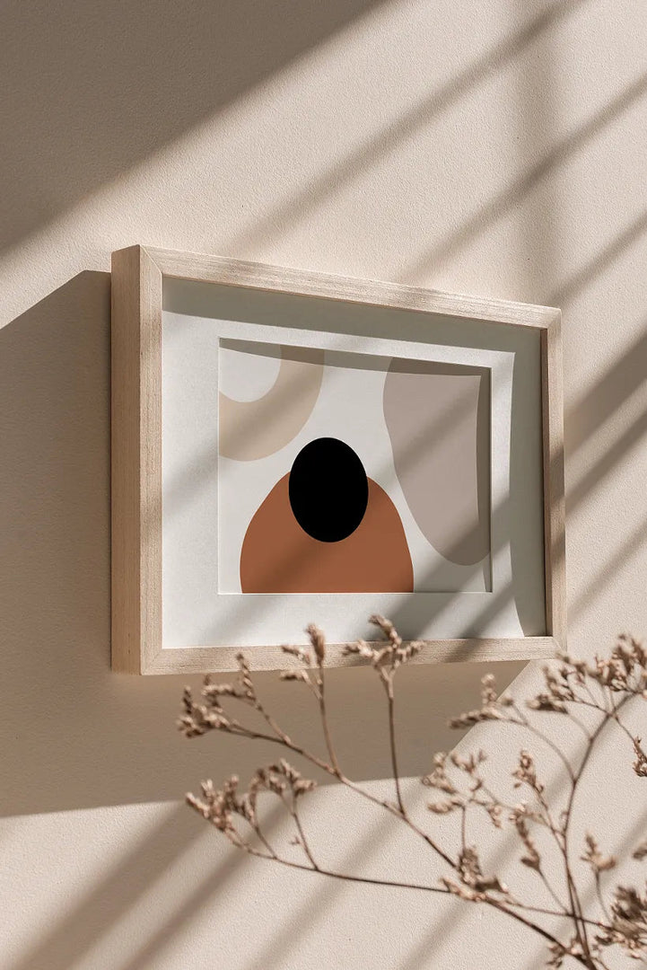 Abstract Afro Shapes Print Nr.3 Akua Home