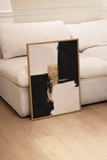 Load image into Gallery viewer, Abstract Gold Dust Print Akua Home