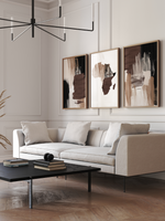 Load image into Gallery viewer, Abstract Strokes Africa - Chocolate