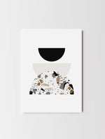 Load image into Gallery viewer, Afro Terrazzo Half Circles Akua Home