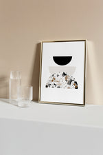 Load image into Gallery viewer, Afro Terrazzo Half Circles Akua Home