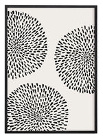 Load image into Gallery viewer, Abstract Dotted Circles Print