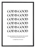 Load image into Gallery viewer, God Is Good Print