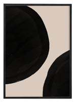 Load image into Gallery viewer, Abstract Black Afro Shapes Nr.2