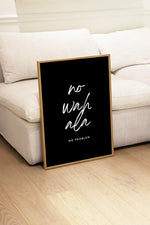 Load image into Gallery viewer, No Wahala Print - Black