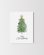 Load image into Gallery viewer, African Watercolour Christmas Tree Card