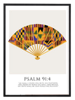 Load image into Gallery viewer, Kente Fan Print
