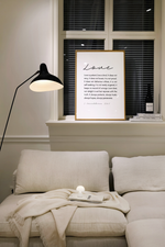 Load image into Gallery viewer, Love Is Patient Print Akua Home