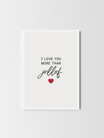 Load image into Gallery viewer, More Than Jollof African Valentine's Card Akua Home