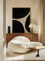 Load image into Gallery viewer, Abstract Black Afro Shapes Nr.3 - Canvas Art