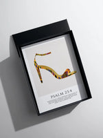 Load image into Gallery viewer, Kente Heel Print Art Print Gift Box