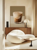 Load image into Gallery viewer, Jesus And Coffee - Canvas Art