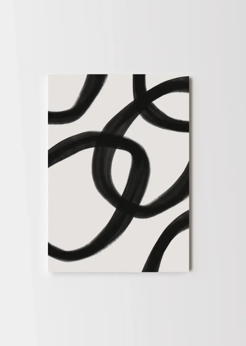 Abstract Black Circles Akua Home 
