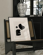 Load image into Gallery viewer, Abstract Black Mixed Shapes Akua Home 

