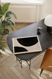 Abstract Black Shapes Nr.2 Akua Home 