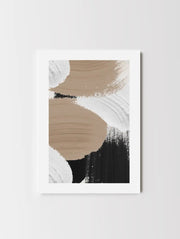 Abstract Brush Strokes Print Akua Home 