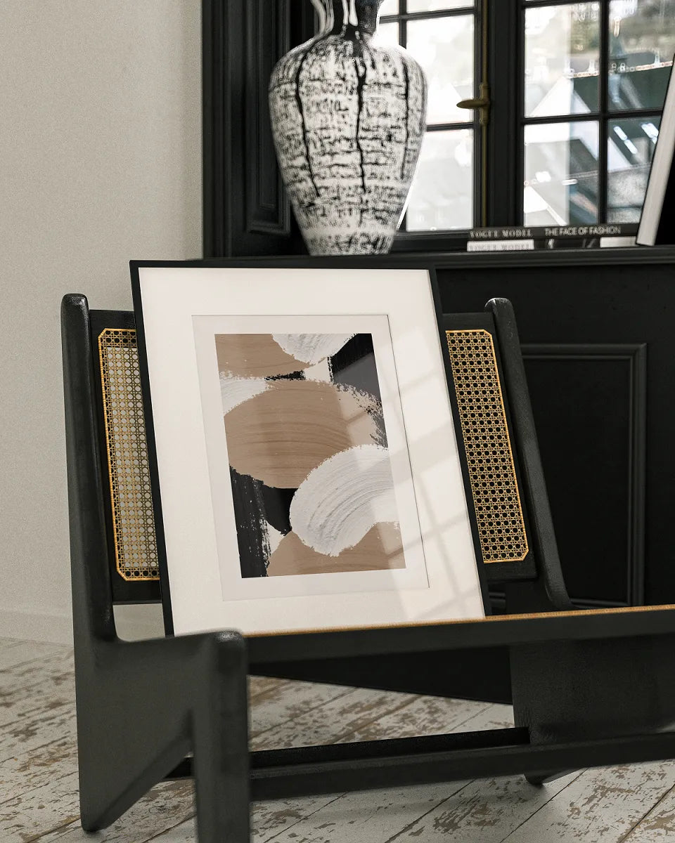 Abstract Brush Strokes Print Nr.2 Akua Home 