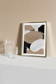 Abstract Brush Strokes Print Nr.2 Akua Home 