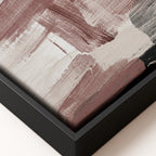 Close-up of a makeup palette with brown and beige shades