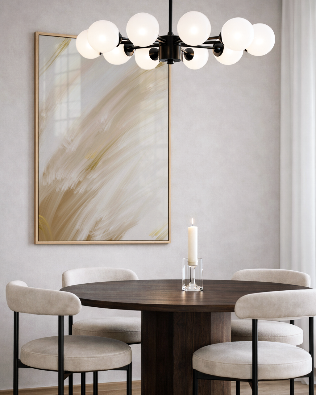 Abstract Golden Delight Print Nr.2