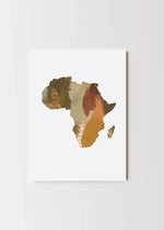 Load image into Gallery viewer, Africa Paint Strokes Print Akua Home 
