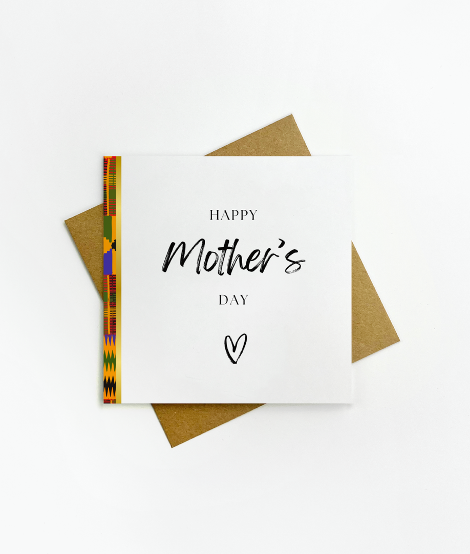 African Happy Mother's Day Card Nr.2 Akua Home 
