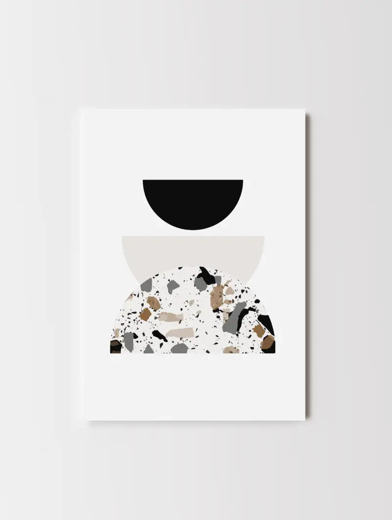 Afro Terrazzo Half Circles Akua Home 