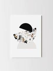 Afro Terrazzo Half Circles Nr.2 Akua Home 