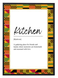 Homepage visual showcasing modern African wall art collections