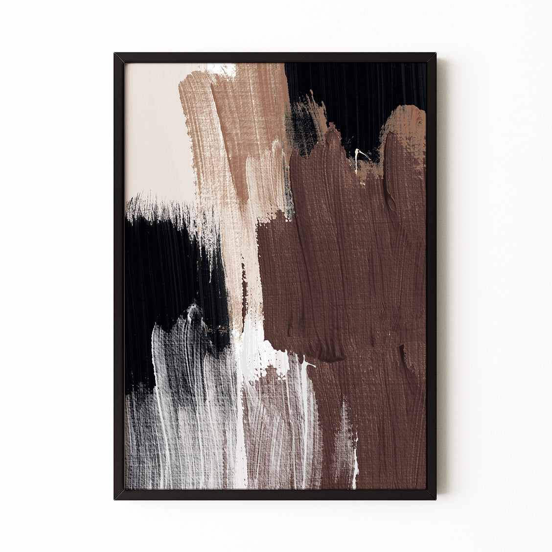 Abstract Strokes Chocolate Nr.3