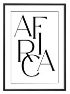 Homepage visual showcasing African-inspired wall art styled in a modern neutral interior