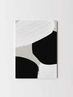 Modern figurative artwork with simplified shapes and calm colour palette