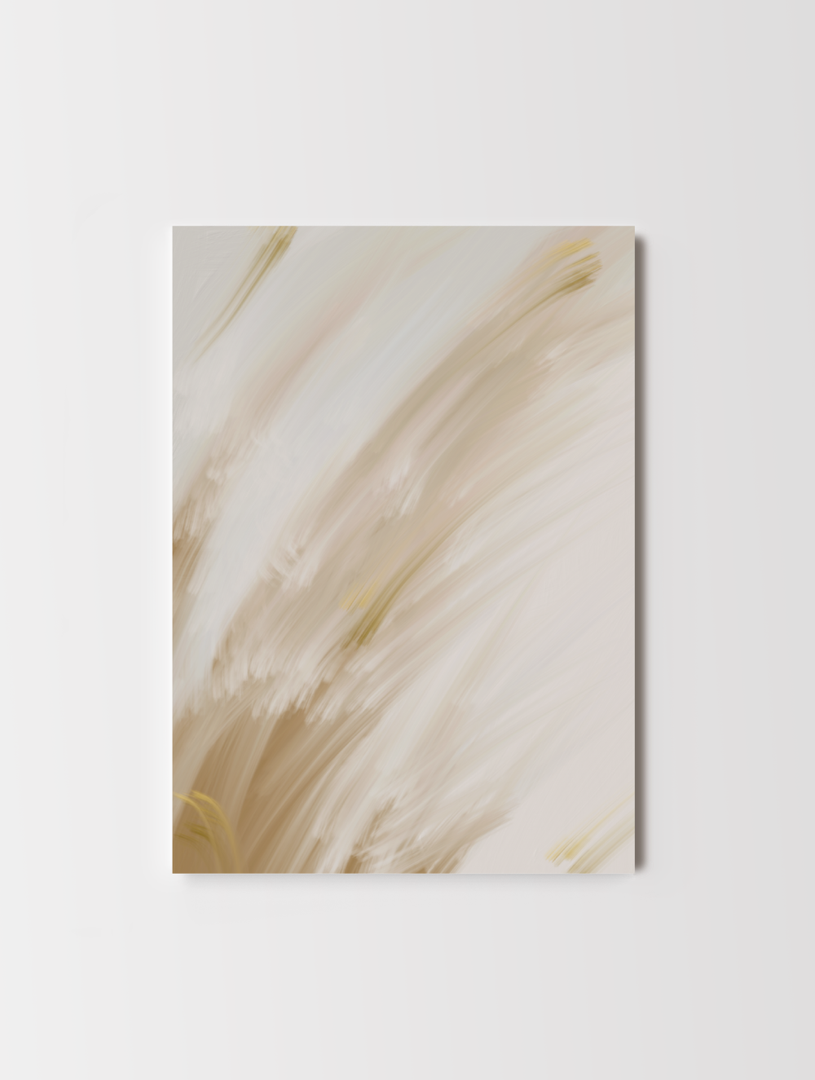 Abstract Golden Delight Print Nr.2