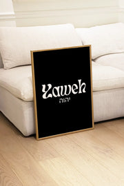 Yaweh Print