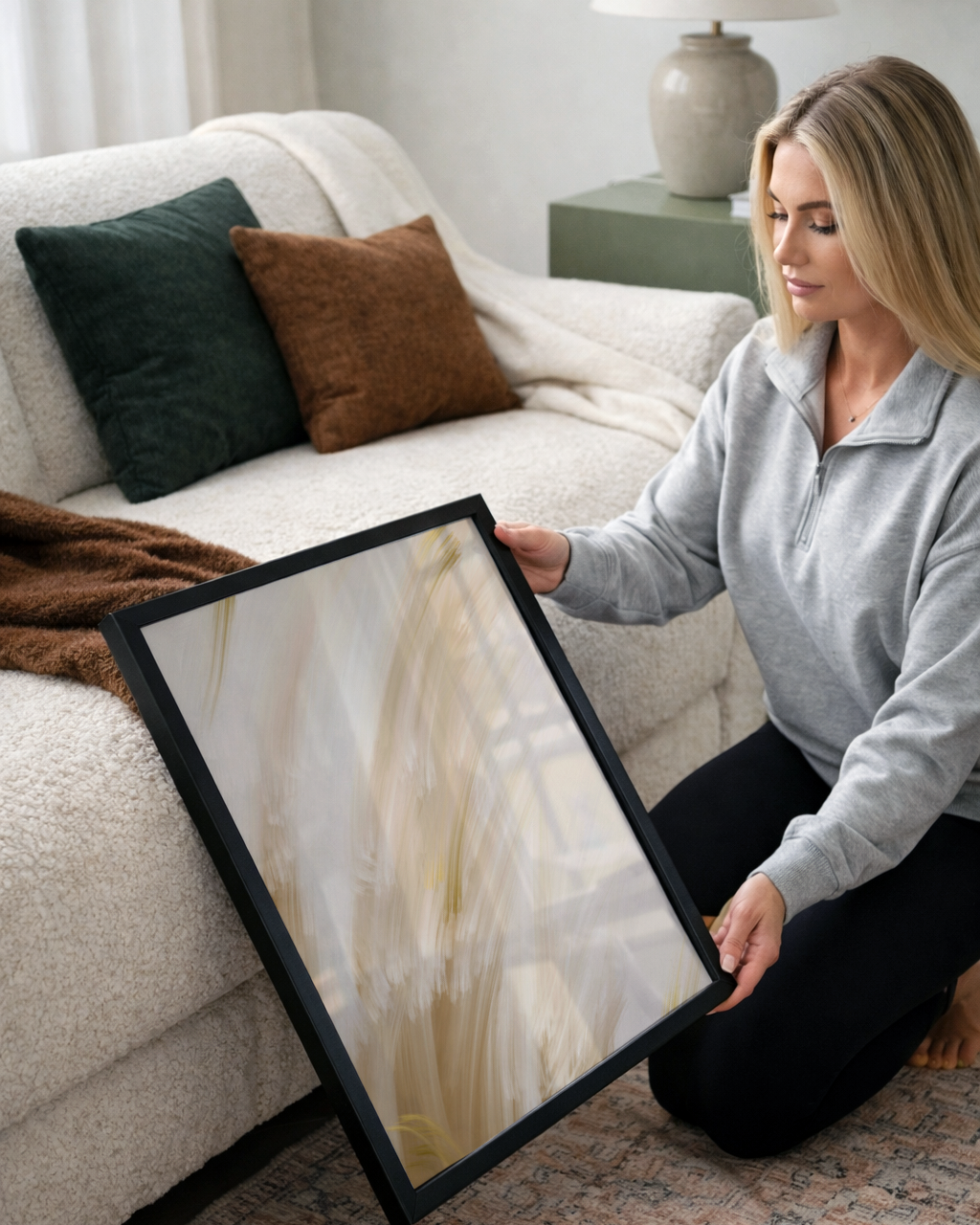 Abstract Golden Delight Print Nr.2