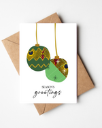 Load image into Gallery viewer, Season&#39;s Greetings Christmas Card
