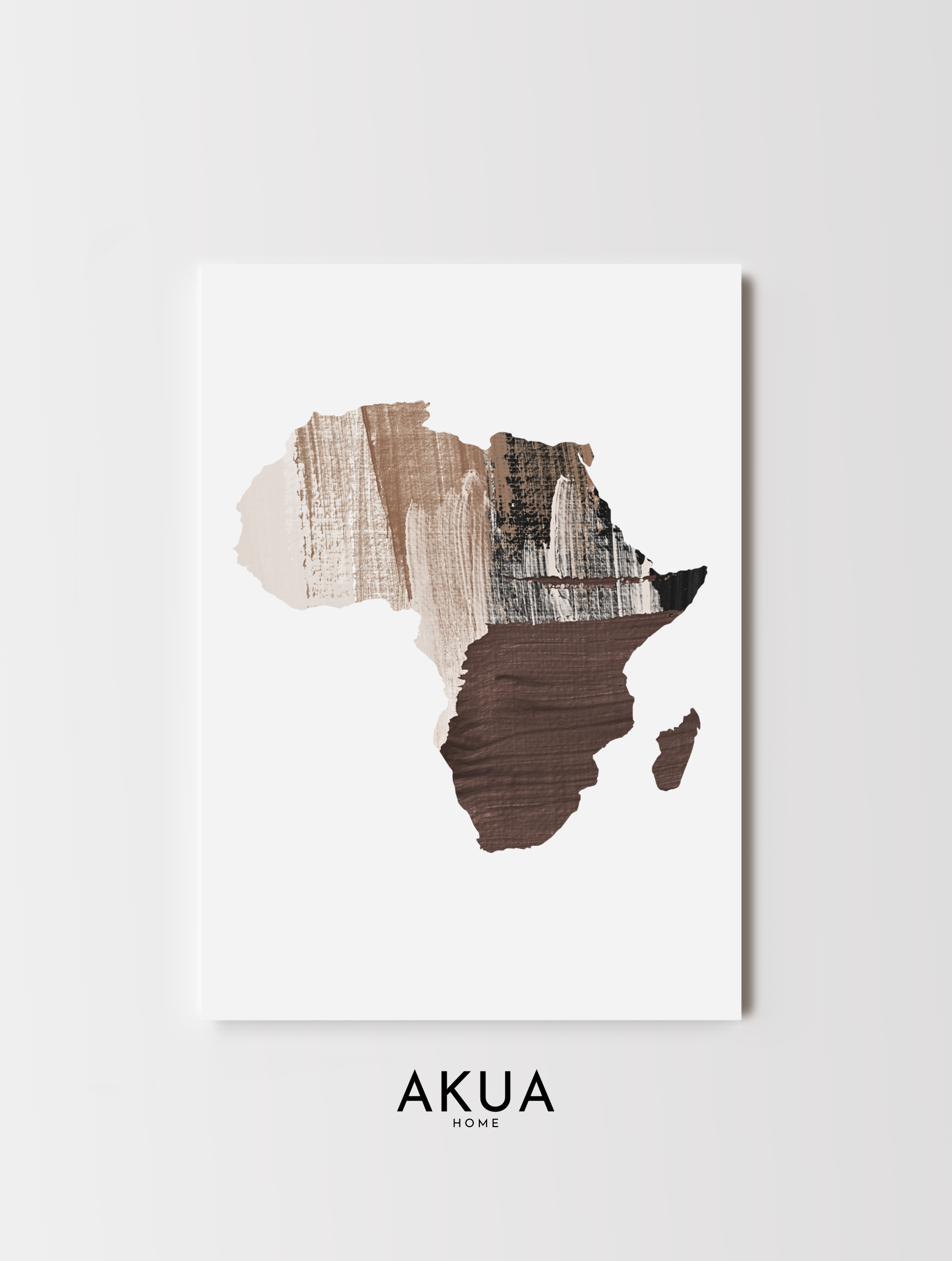Abstract Strokes Africa - Chocolate