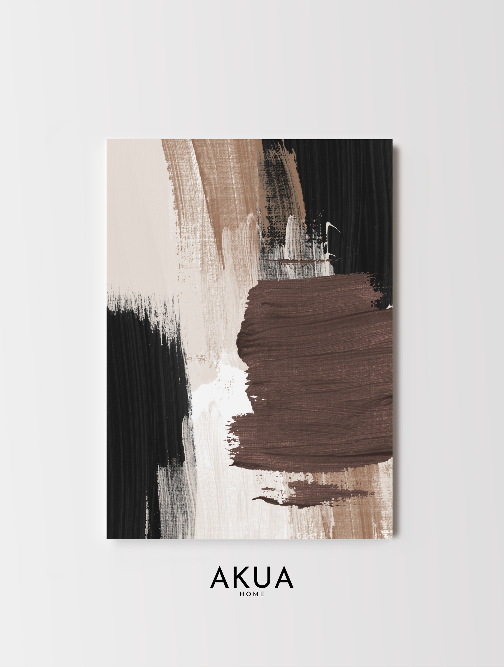 Abstract Strokes Chocolate Nr.1