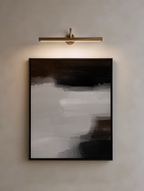 Overcomer canvas artwork with bold typography and a clean minimal layout