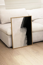 Peace print shown on a plain background focusing on the full design