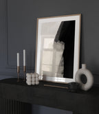 Close-up of the framed Peace print highlighting the artwork details