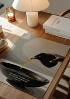 Poster displayed at 40x50 size styled in a clean neutral interior