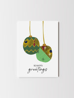 Load image into Gallery viewer, Season&#39;s Greetings Christmas Card Akua Home 
