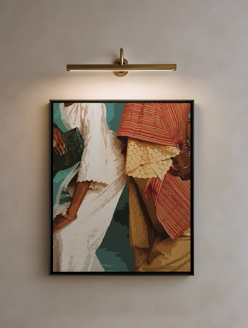 Traditional African Women Print - Canvas Wall Art