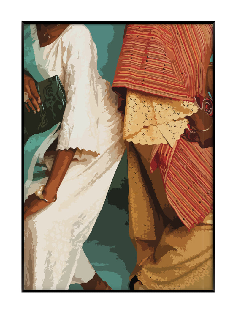 Traditional African Women Print Akua Home 