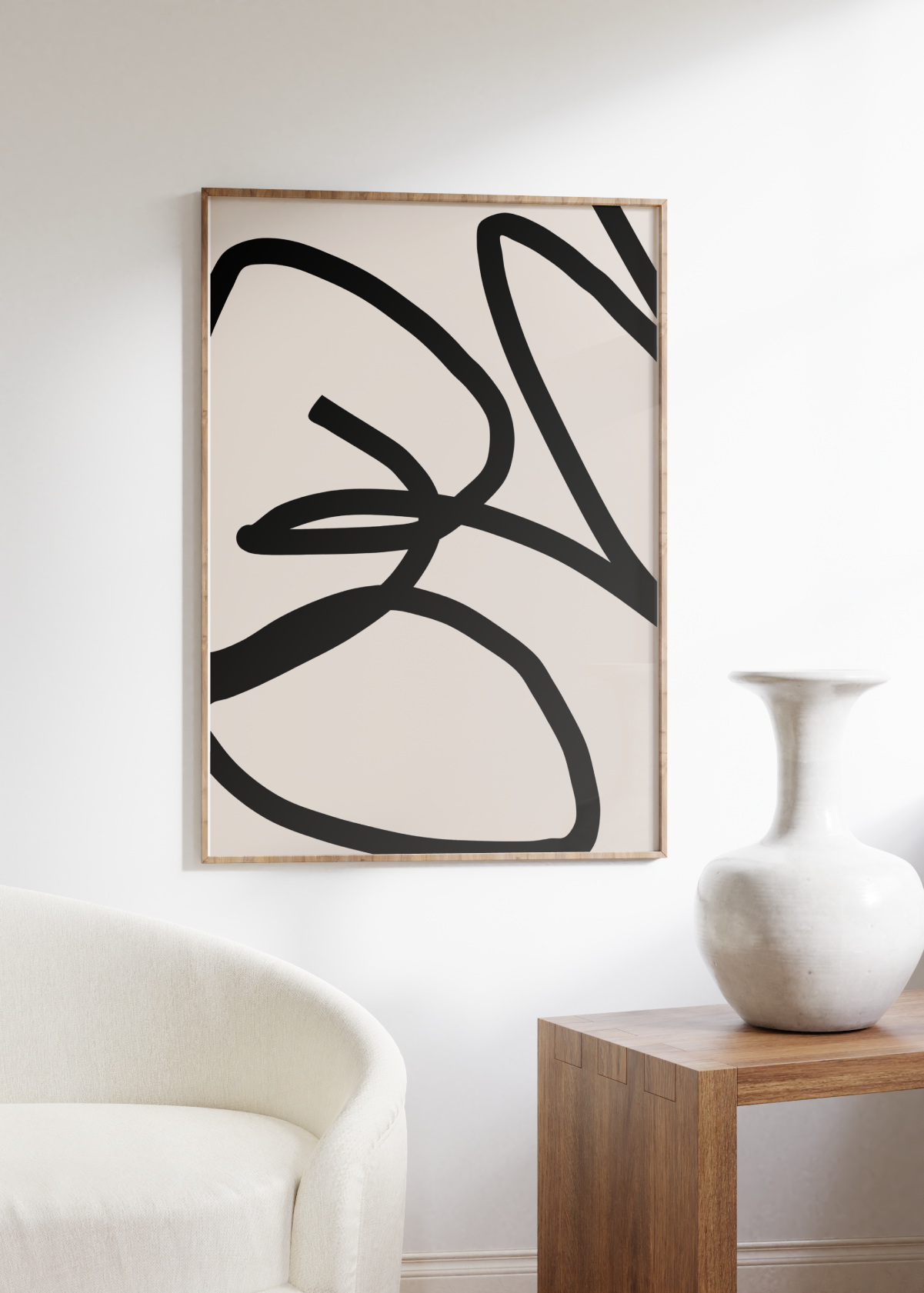 Abstract Lines Print Nr.3