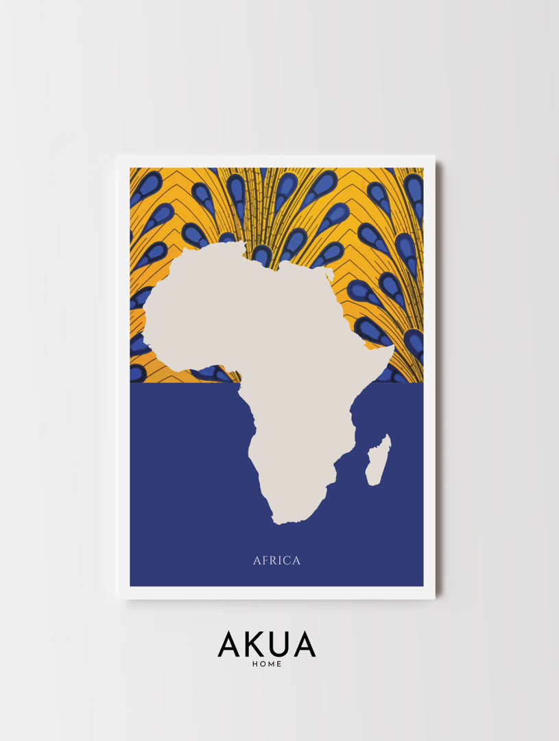 Africa Wax Fabric Print