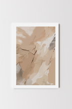 Minimal framed artwork displayed with a neutral aesthetic