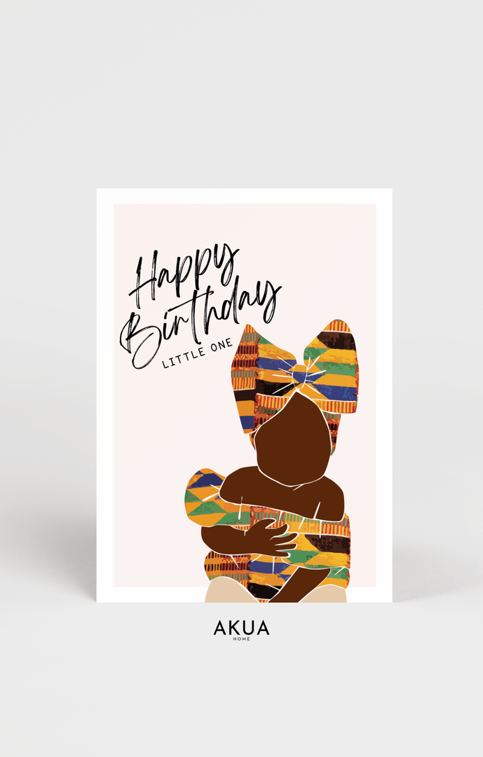 Happy Birthday Baby Girl Card Nr.2